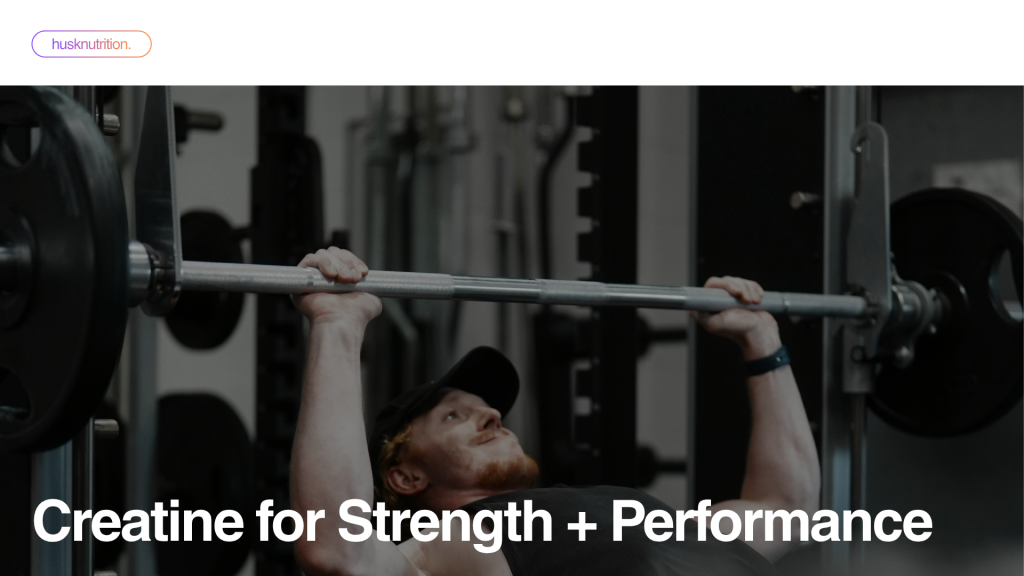 EDUCATION creatine for strength